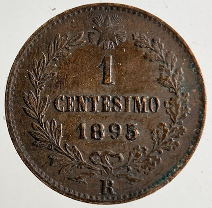 1895 Italy 1 Centesimo Coin | Very High Grade