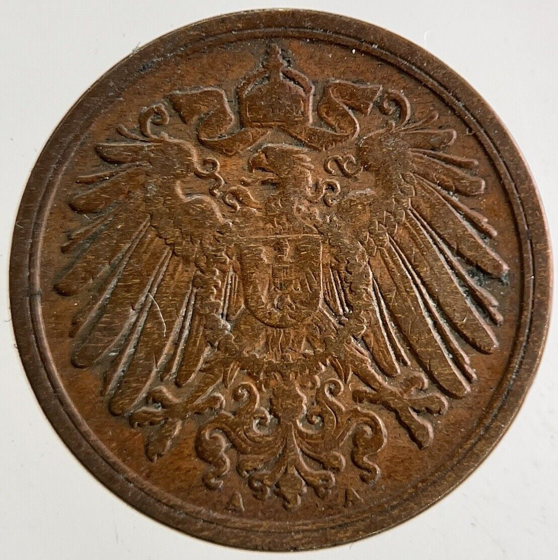 1895 Germany 1 Pfennig Coin | Fine Collectable Grade