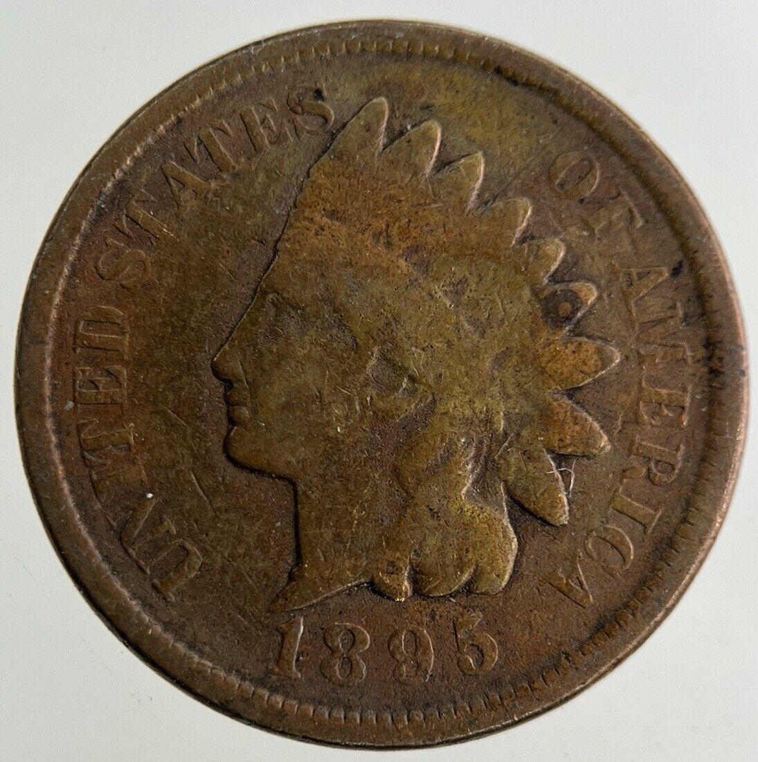 1895 US USA One Cent Coin | Collectable Grade