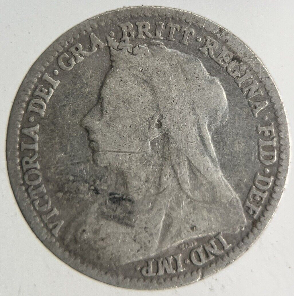 1895 Victoria Threepence Silver Coin | Collectable Grade