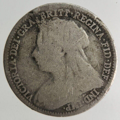 1895 Victoria Threepence Silver Coin | Collectable Grade