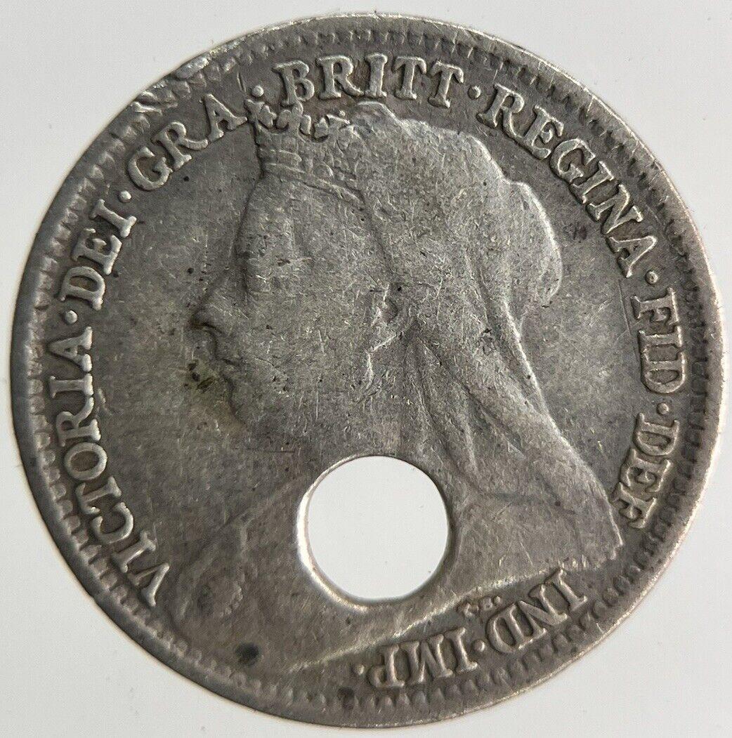 1895 Victoria Threepence Silver Coin | Collectable Grade