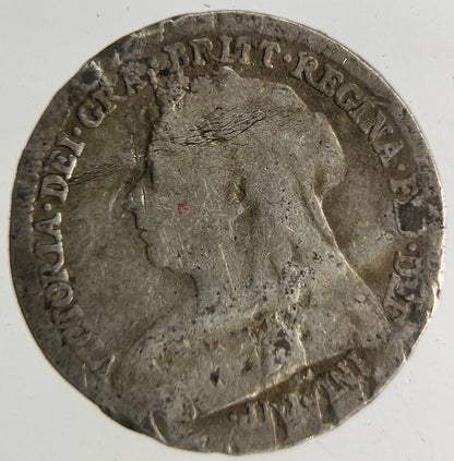 1895 Victoria Threepence Silver Coin | Collectable Grade