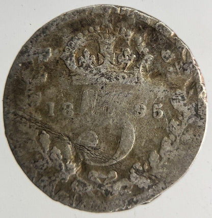 1895 Victoria Threepence Silver Coin | Collectable Grade