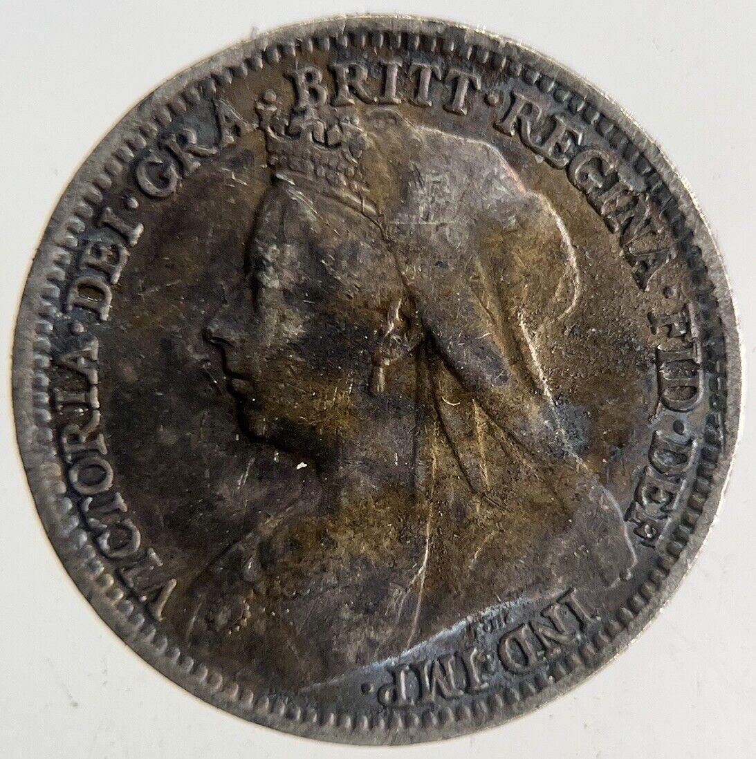 1895 Victoria Threepence Silver Coin | Fine Collectable Grade