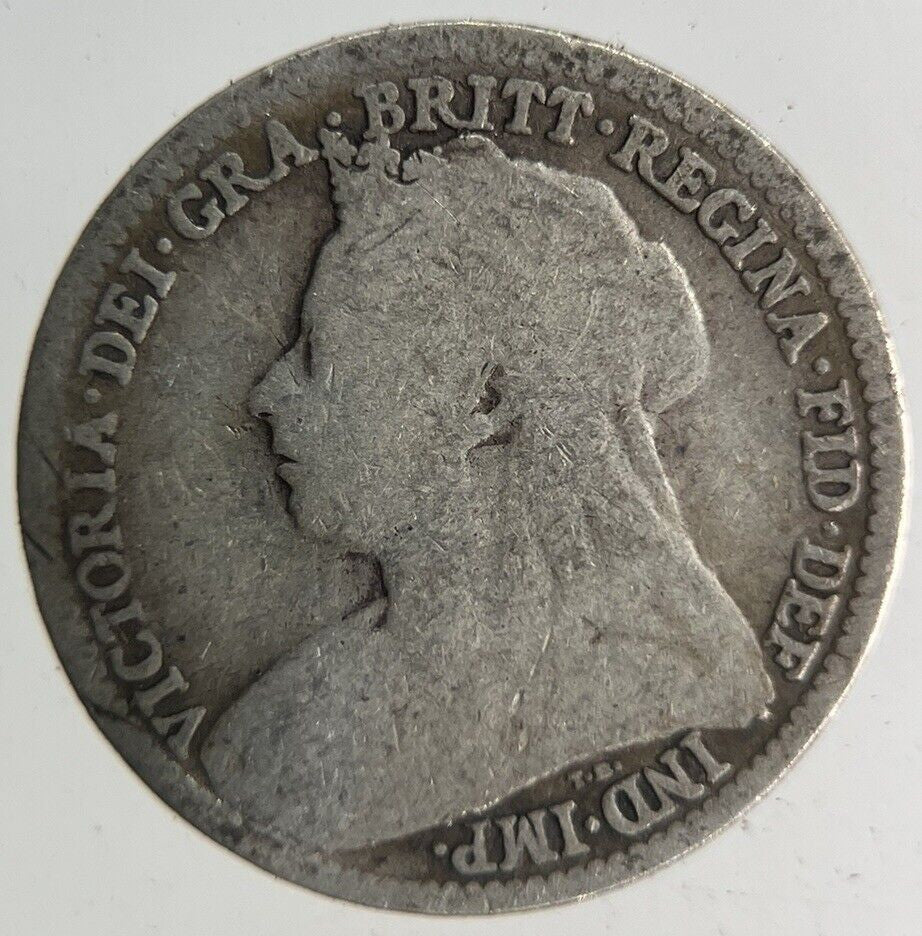 1895 Victoria Threepence Silver Coin | Collectable Grade