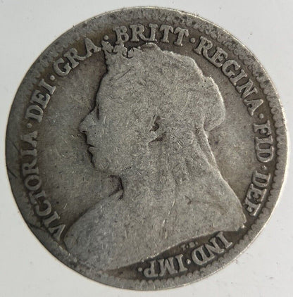 1895 Victoria Threepence Silver Coin | Collectable Grade