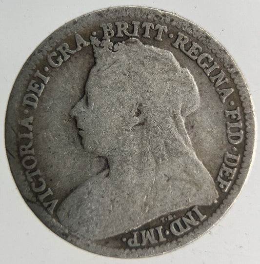 1895 Victoria Threepence Silver Coin | Collectable Grade