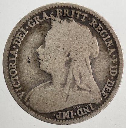 1895 Victoria Threepence Silver Coin | Collectable Grade | a5320