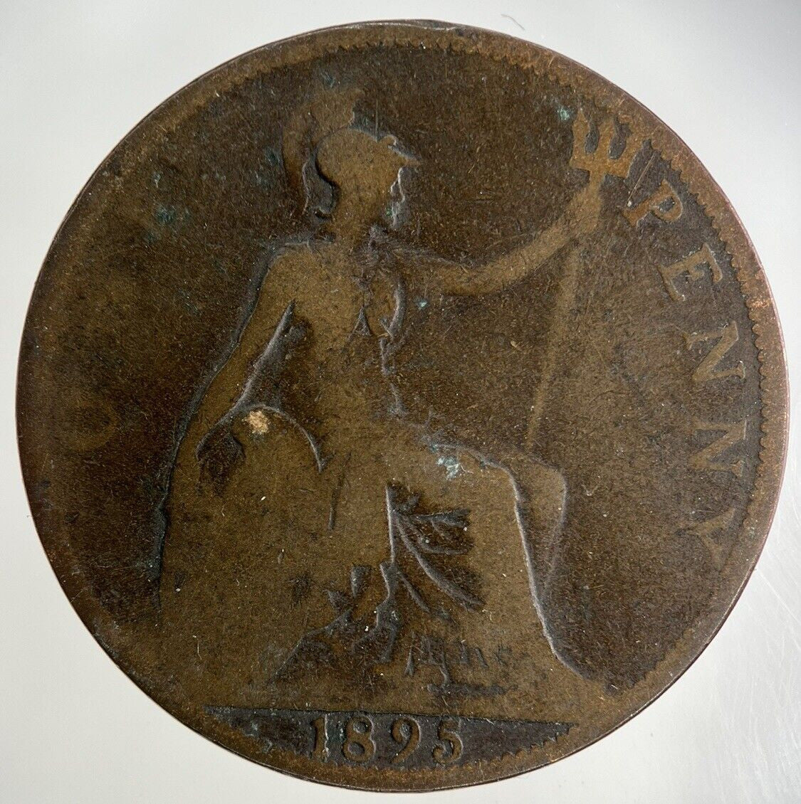 1895 Victoria One Penny Coin | Collectable Grade