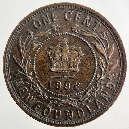 1896 Canada New Found-Land One Cent Coin | Very High Grade