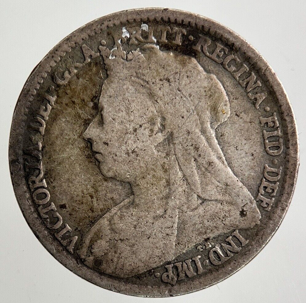 1895 Victoria Threepence Silver Coin | Collectable Grade