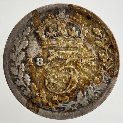 1895 Victoria Threepence Silver Coin | Collectable Grade