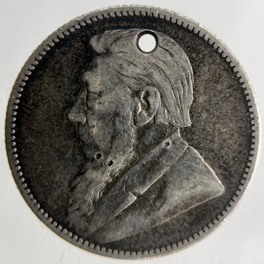 1896 South Africa Shilling Silver Coin | Collectable Grade