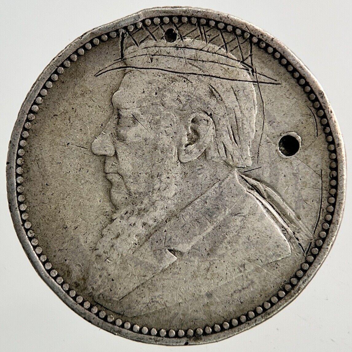 1896 South Africa Sixpence Silver Coin | Collectable Grade