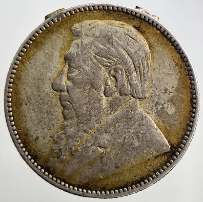 1896 South Africa Shilling Silver Coin | Collectable Grade