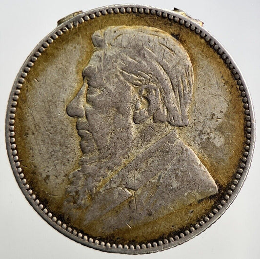 1896 South Africa Shilling Silver Coin | Collectable Grade