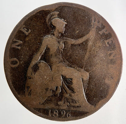 1896 Victoria One Penny Coin | Collectable Grade