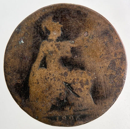 1896 Victoria Half-Penny Coin | Collectable Grade