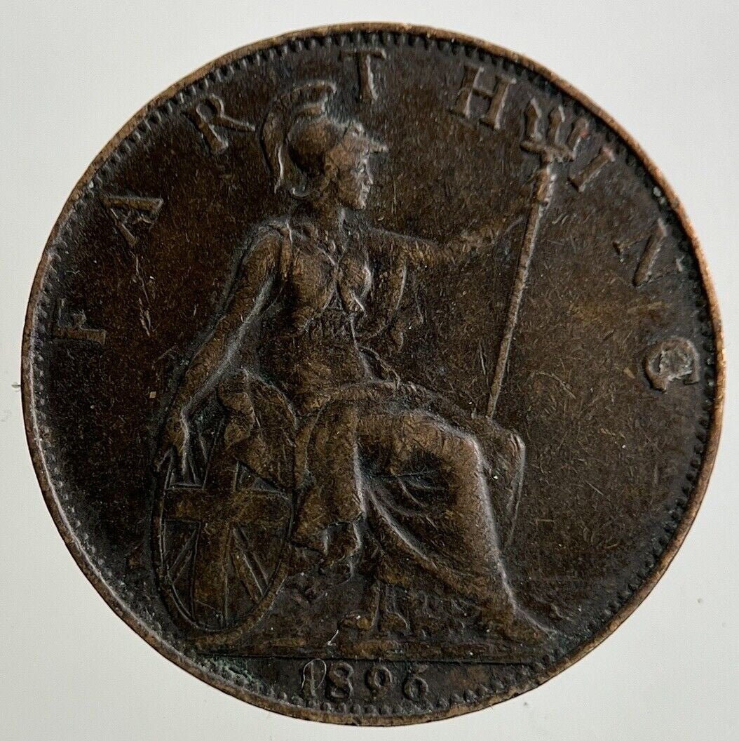 1896 Victoria Farthing Coin | Very High Grade
