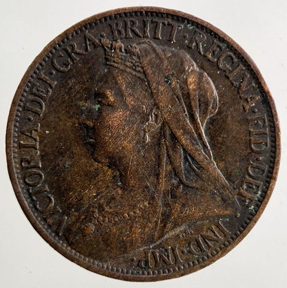 1896 Victoria Farthing Coin | Fine Collectable Grade