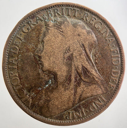 1896 Victoria Penny Coin | Fair Grade | a8026