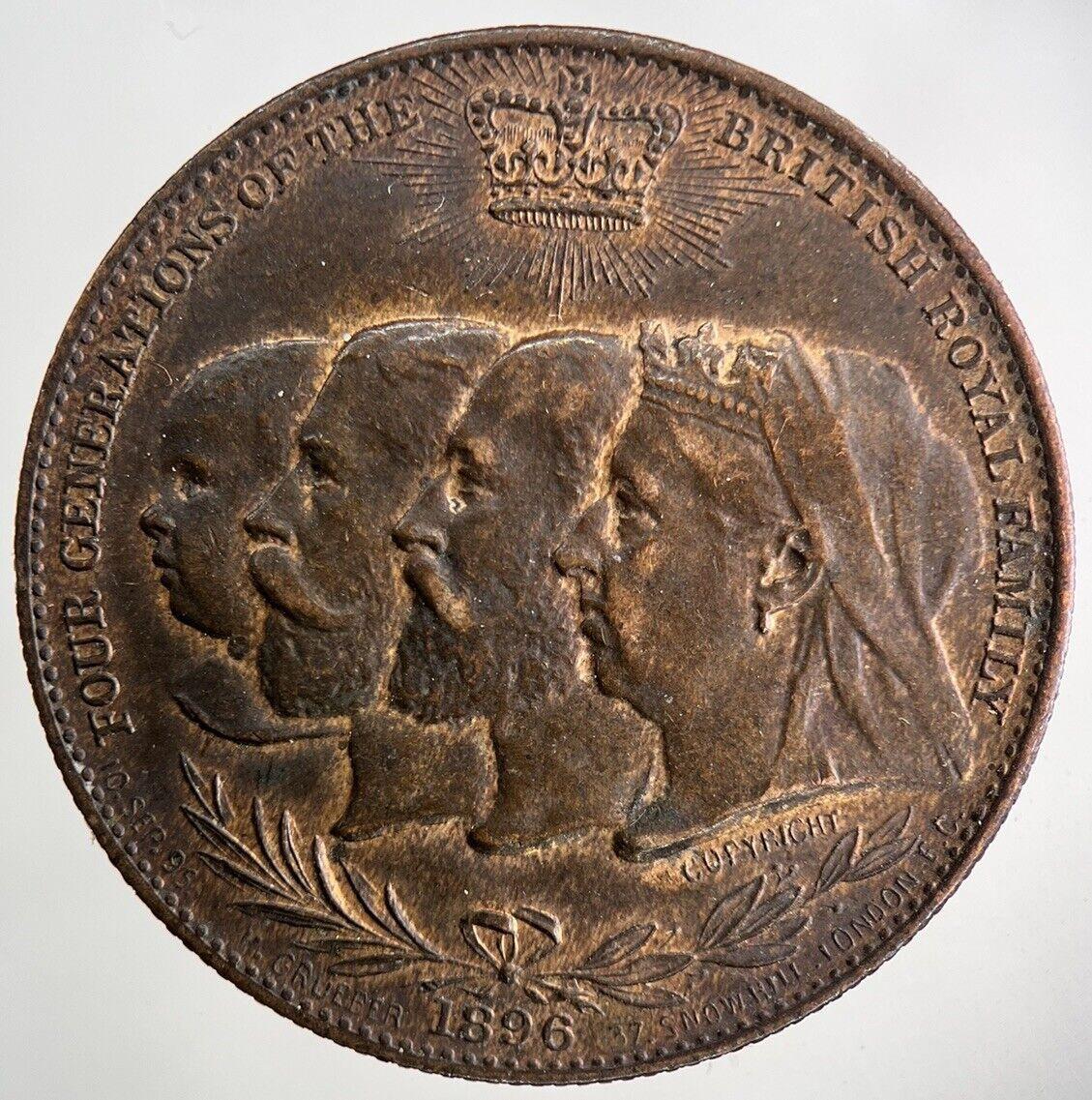 1896 Victoria Remington Typewriter Token Coin | Very High Grade