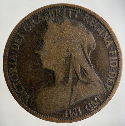 1896 Victoria One Penny Coin | Collectable Grade