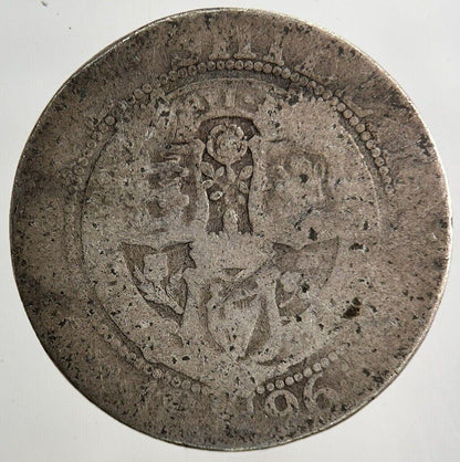 1896 Victoria Shilling Silver Coin | Fair Grade