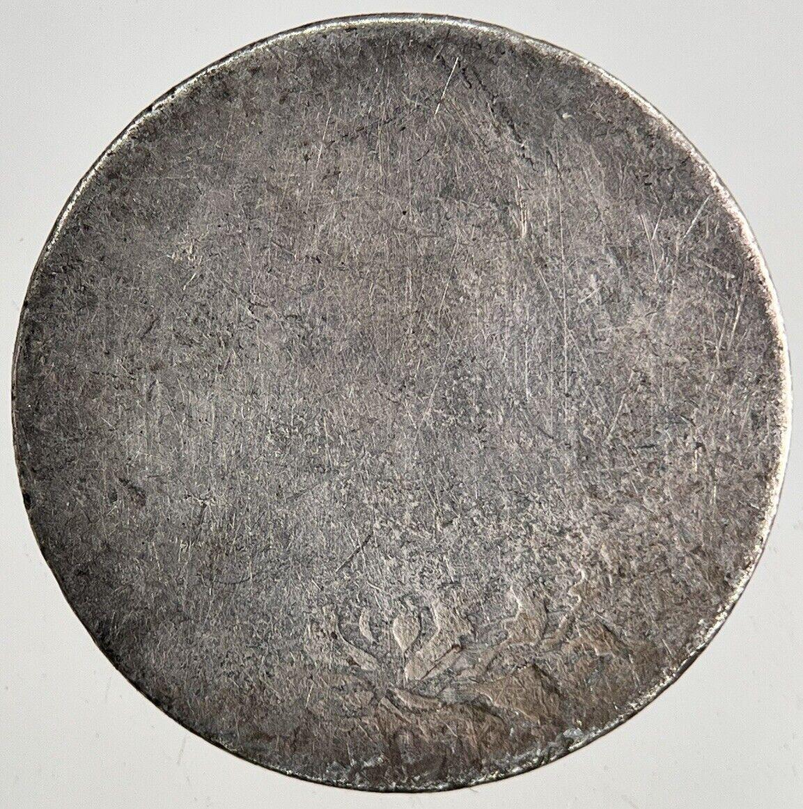 1896 Victoria Sixpence Silver Coin | Worn Grade