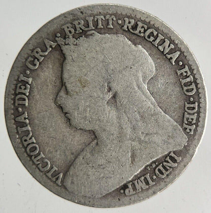 1896 Victoria Threepence Silver Coin | Collectable Grade