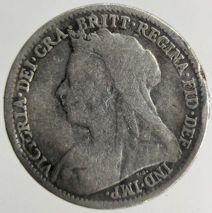 1896 Victoria Threepence Silver Coin | Collectable Grade