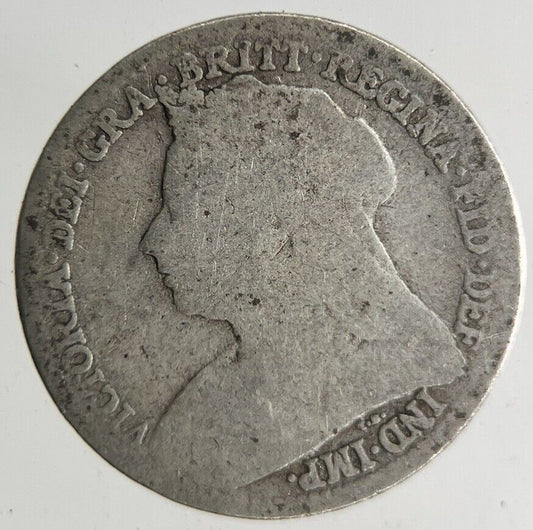 1896 Victoria Threepence Silver Coin | Collectable Grade