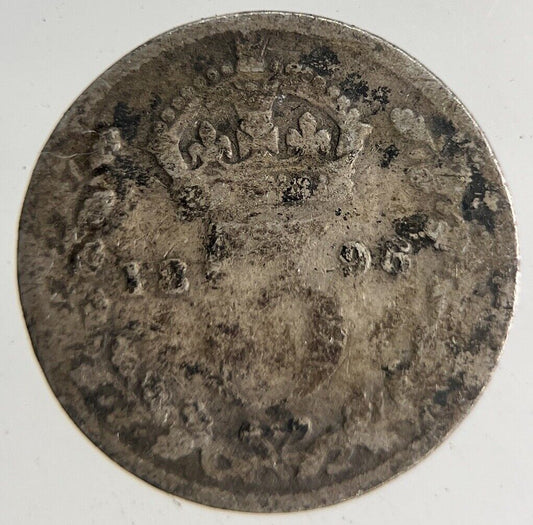 1896 Victoria Threepence Silver Coin | Collectable Grade