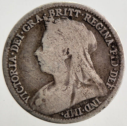1896 Victoria Threepence Silver Coin | Collectable Grade | a3710