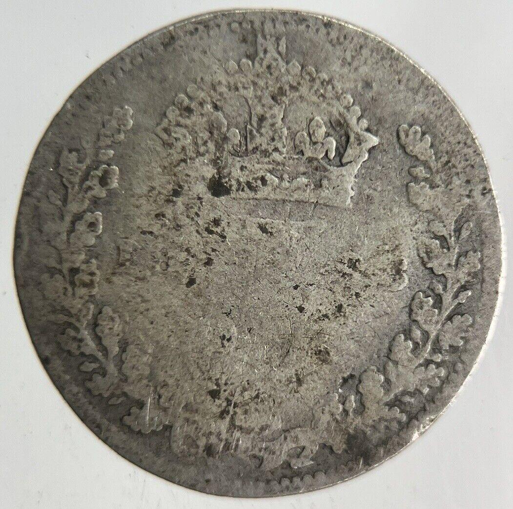 1896 Victoria Threepence Silver Coin | Fair Grade