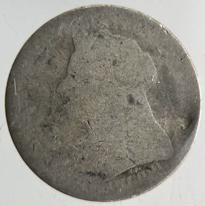 1896 Victoria Threepence Silver Coin | Fair Grade