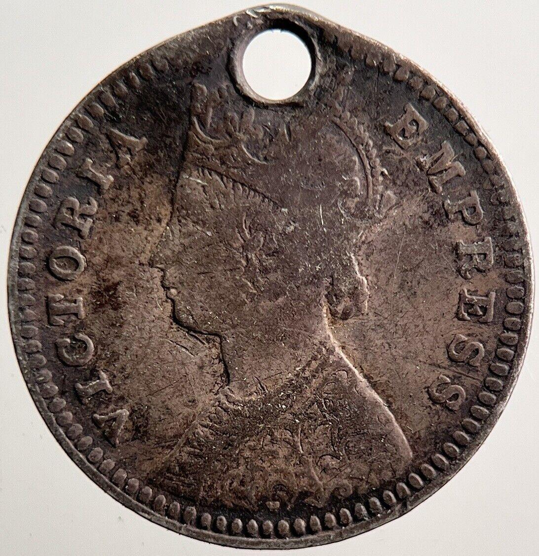 1897 India Two Annas Silver Coin | Collectable Grade | a3513