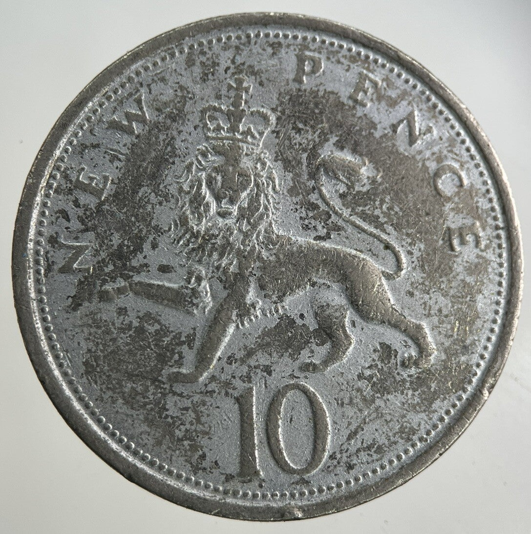 1975 Elizabeth II 2nd 10p Ten-Pence Coin | Fine Collectable Grade