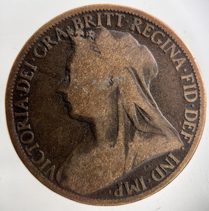 1897 Victoria One Penny Coin | Collectable Grade