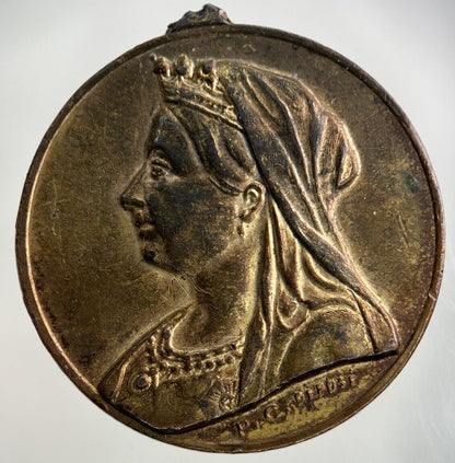 1897 Victoria Jubilee Medal Token Coin | Fine Collectable Grade