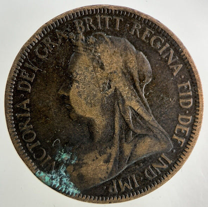 1897 Victoria Half-Penny Coin | Collectable Grade
