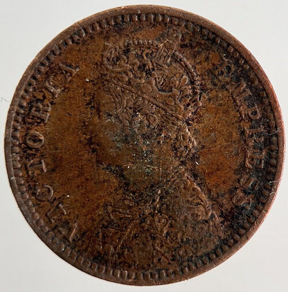 1897 India 1/12 Anna Coin | Fine Collectable Grade