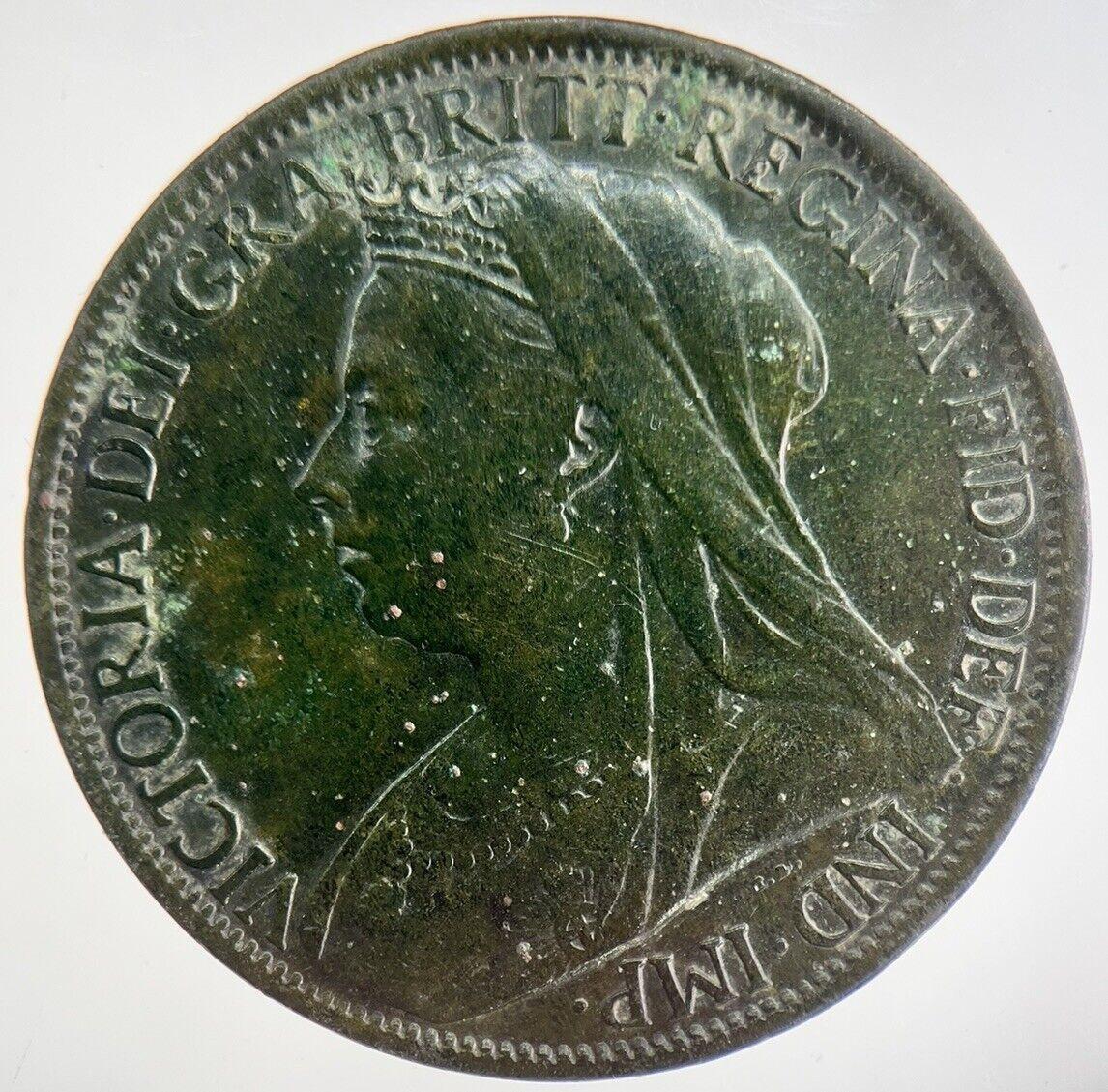 1897 Victoria Penny Coin | Very High Grade | a8243