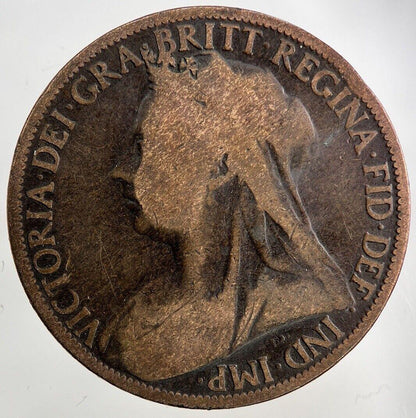 1897 Victoria One Penny Coin | Collectable Grade