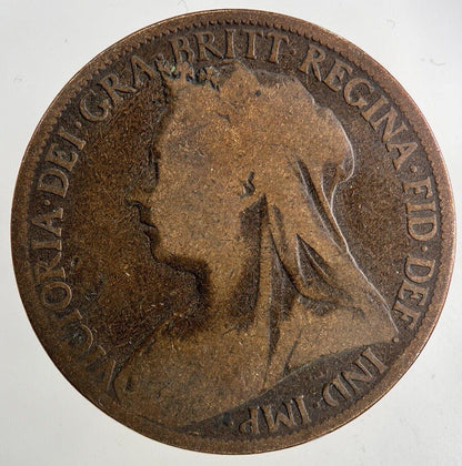 1897 Victoria One Penny Coin | Collectable Grade