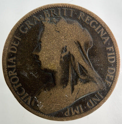 1897 Victoria One Penny Coin | Collectable Grade