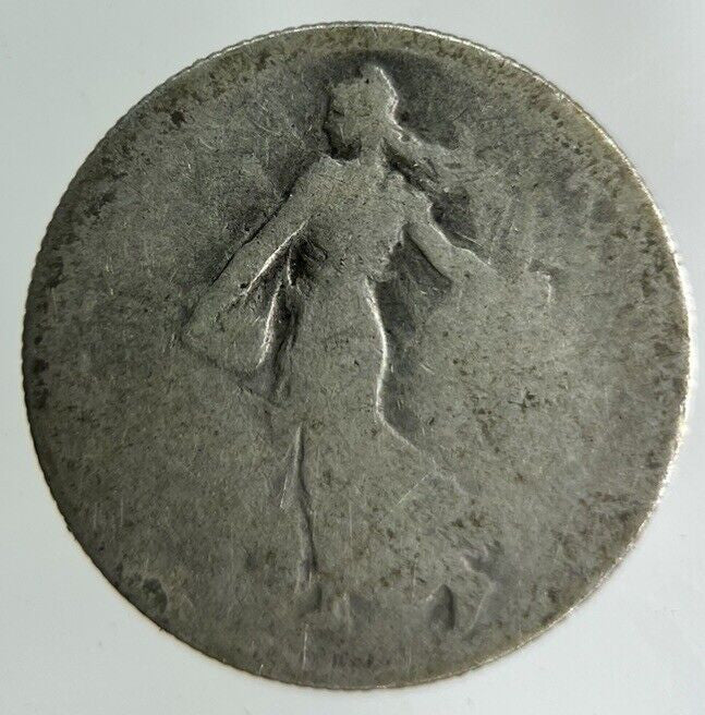 1898 France 50 Centimes Silver Coin | Collectable Grade