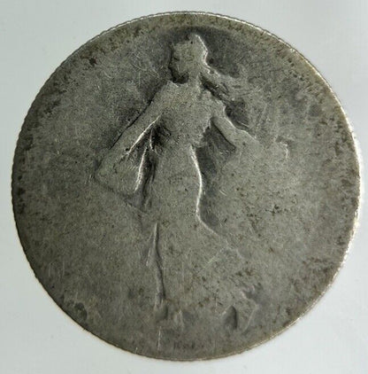 1898 France 50 Centimes Silver Coin | Collectable Grade