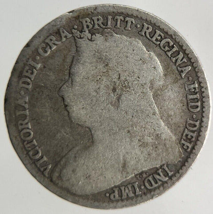 1897 Victoria Threepence Silver Coin | Collectable Grade
